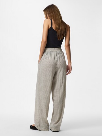 Wide Leg Pantalon 'PCPia' PIECES en beige