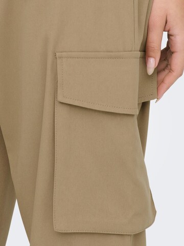 ONLY Wide Leg Hose 'CASHI' in Beige