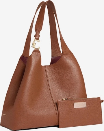 Coccinelle Schultertasche 'E1SHA110101' in Braun: Vorderseite
