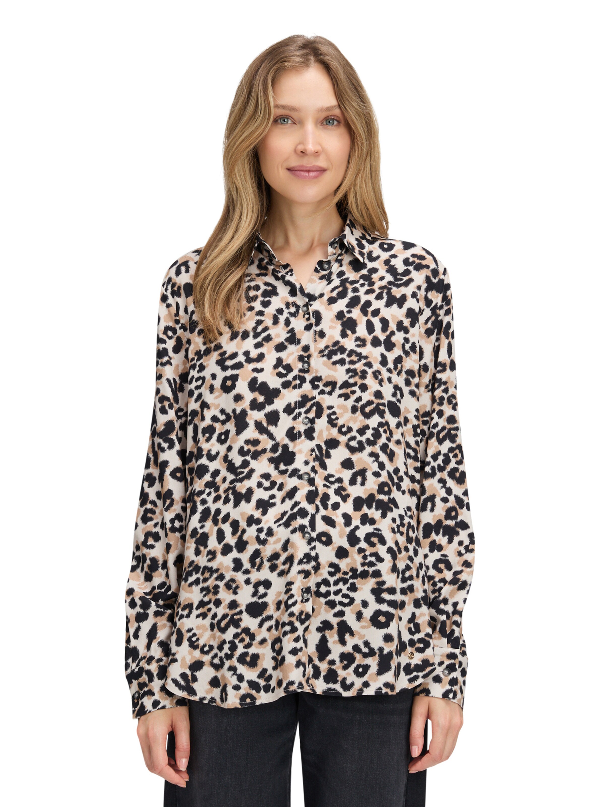 Betty & Co Blouse in Beige: voorkant