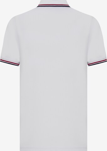 DENIM CULTURE Тениска 'Brenton' в бяло