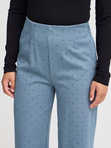 Wide leg Pantaloni 'KATE' di ICHI in blu