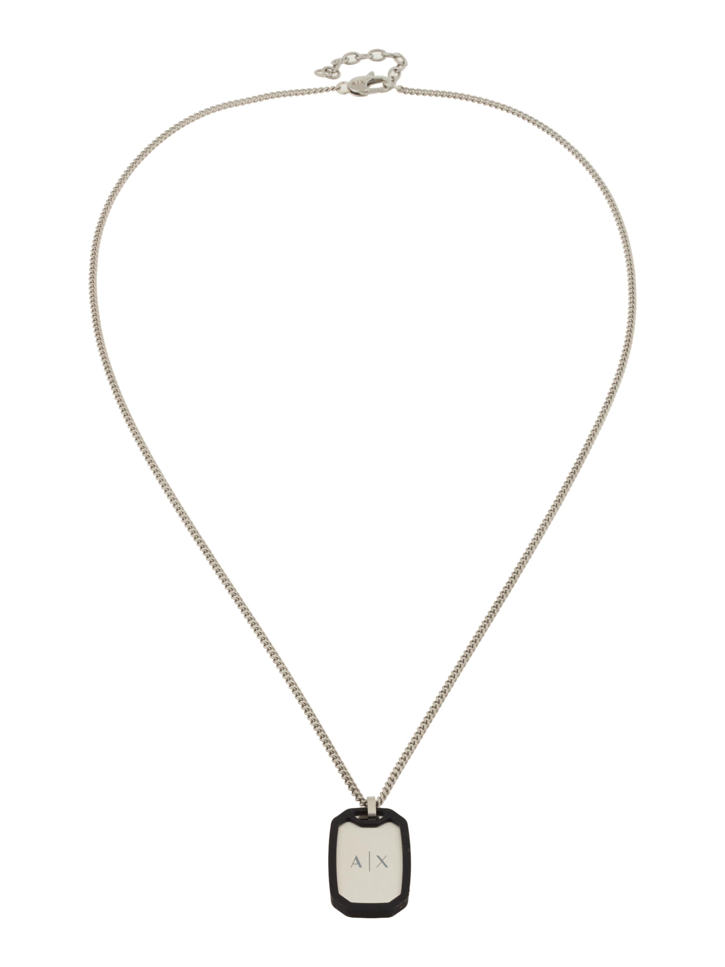 ARMANI EXCHANGE Lánc - ezüst: elől