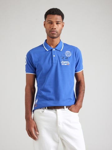 La Martina Poloshirt in Blau: Vorderseite
