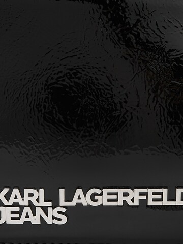 KARL LAGERFELD JEANS - Mala de ombro em preto