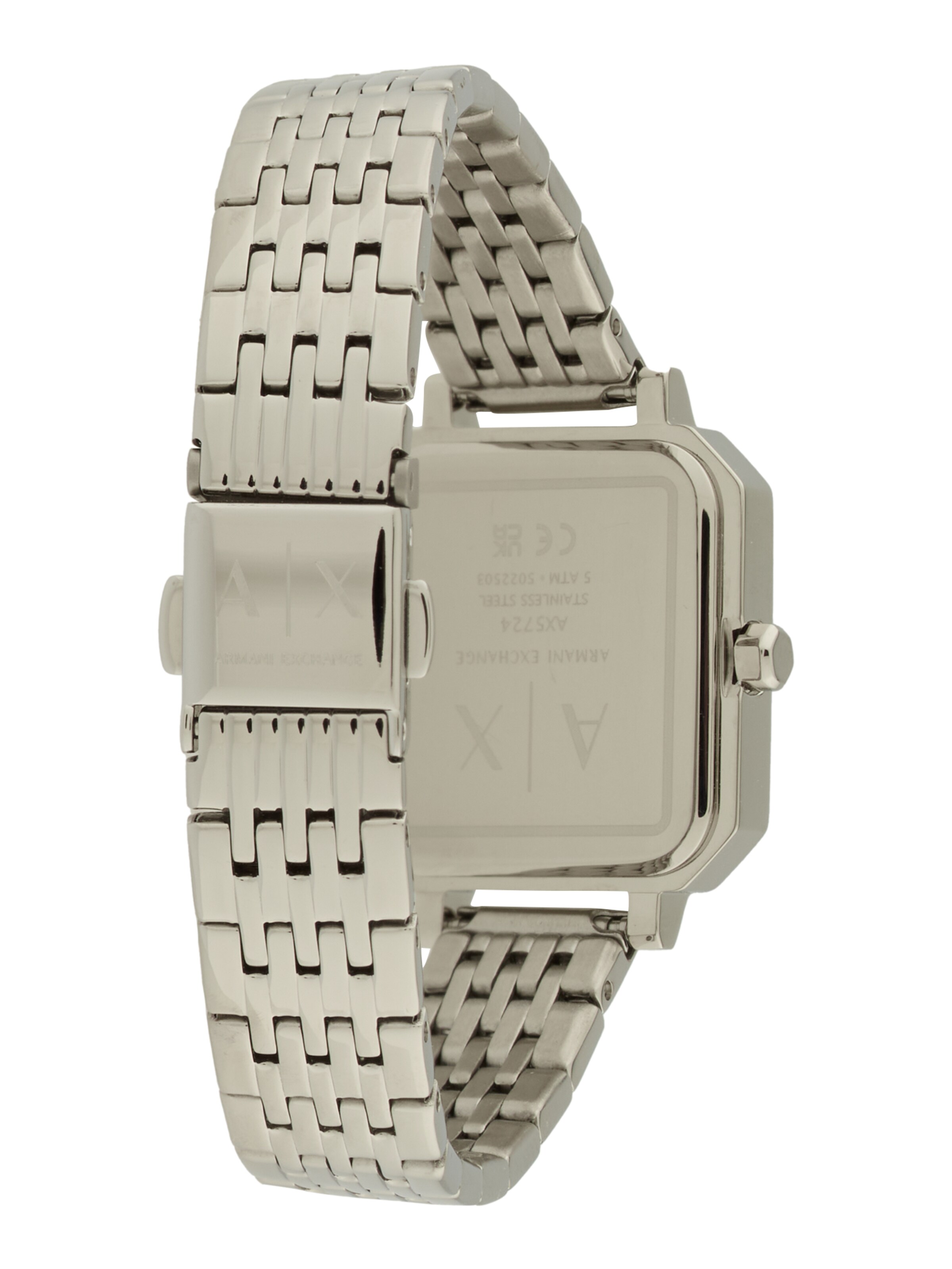 ARMANI EXCHANGE Analogna ura | srebrna barva