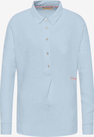 Frieda & Freddies NY Blouse in Blue: front