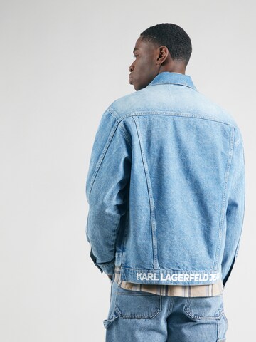 KARL LAGERFELD JEANS Tussenjas in Blauw: terug