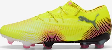 Chaussure de foot 'Future 8 Ultimate' PUMA en jaune : devant