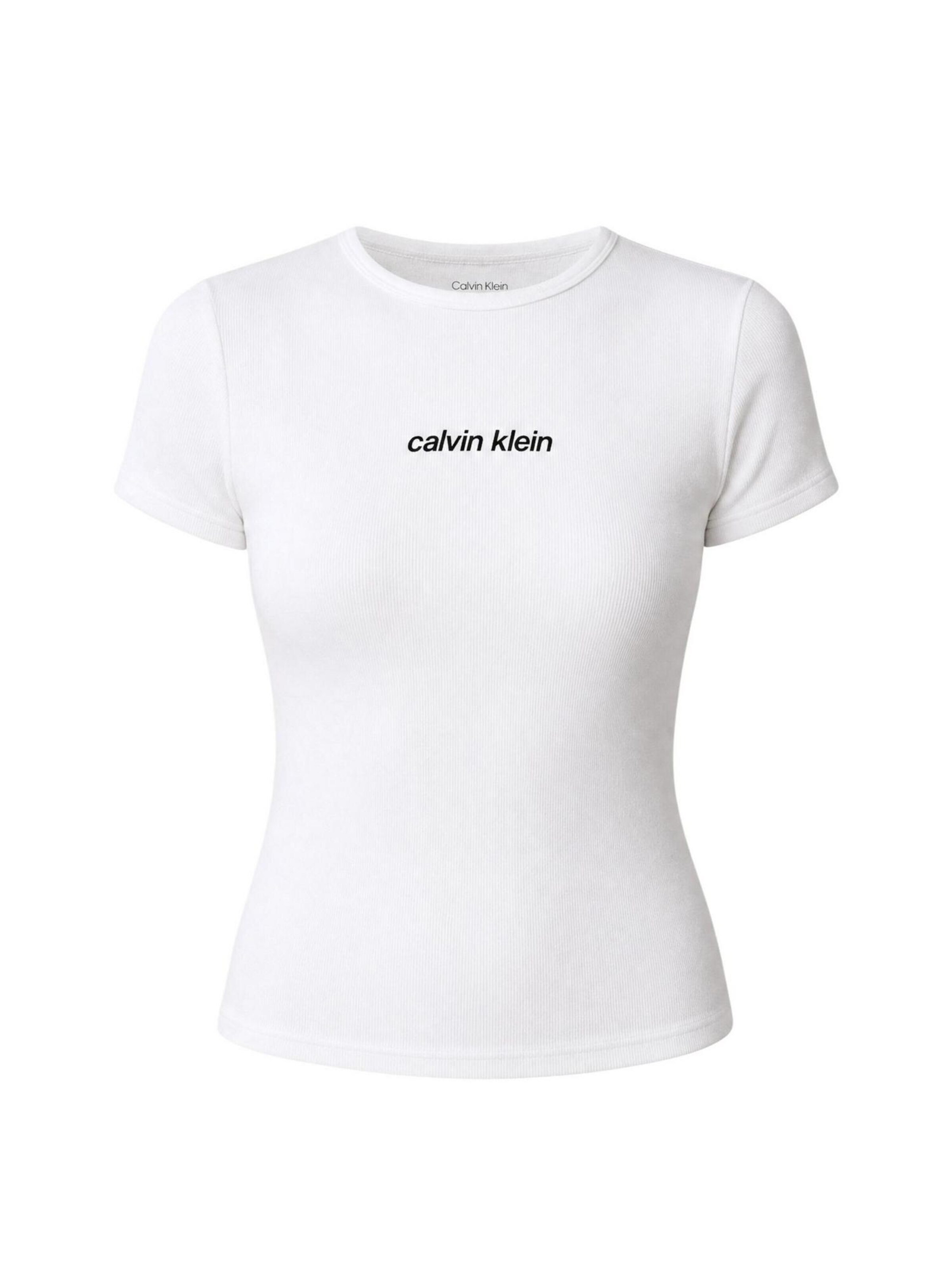 Maglietta 'LV047G816G' di Calvin Klein Jeans in bianco