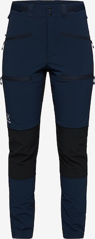 Haglöfs Slim fit Outdoor Pants in Blue: front