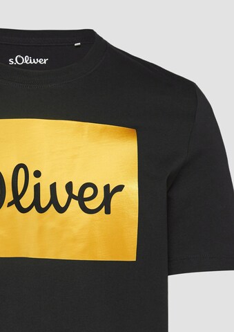 s.Oliver Shirt in Zwart
