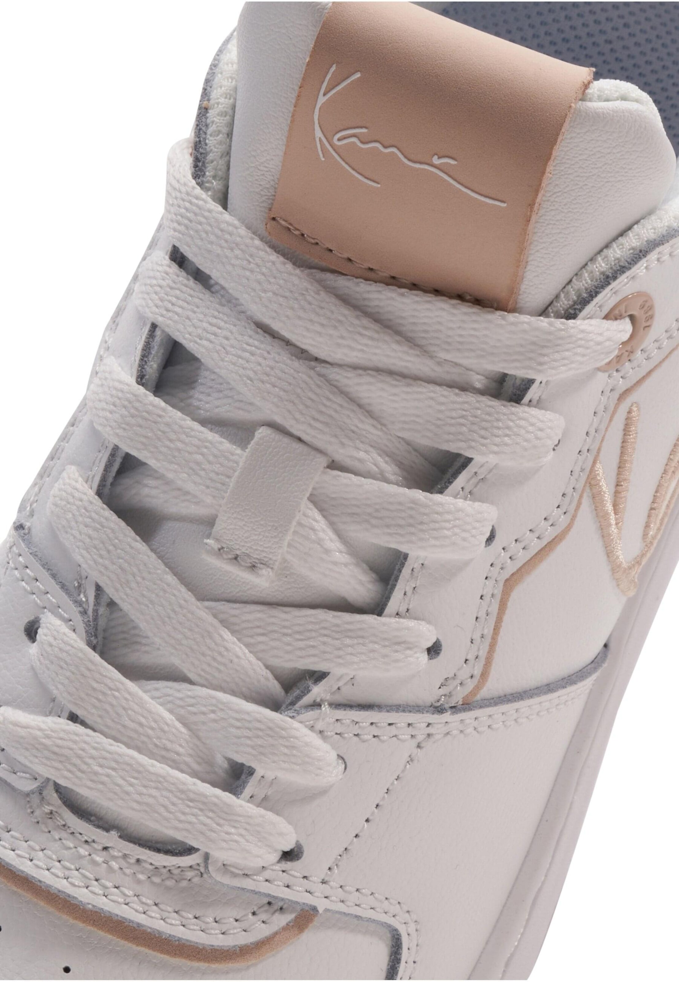 Karl Kani Platform trainers in White