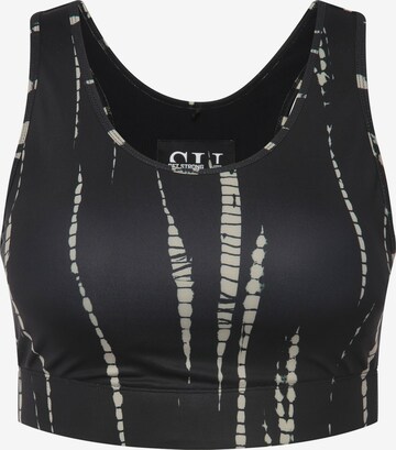 Studio Untold Bustier Sport bh in Zwart: voorkant