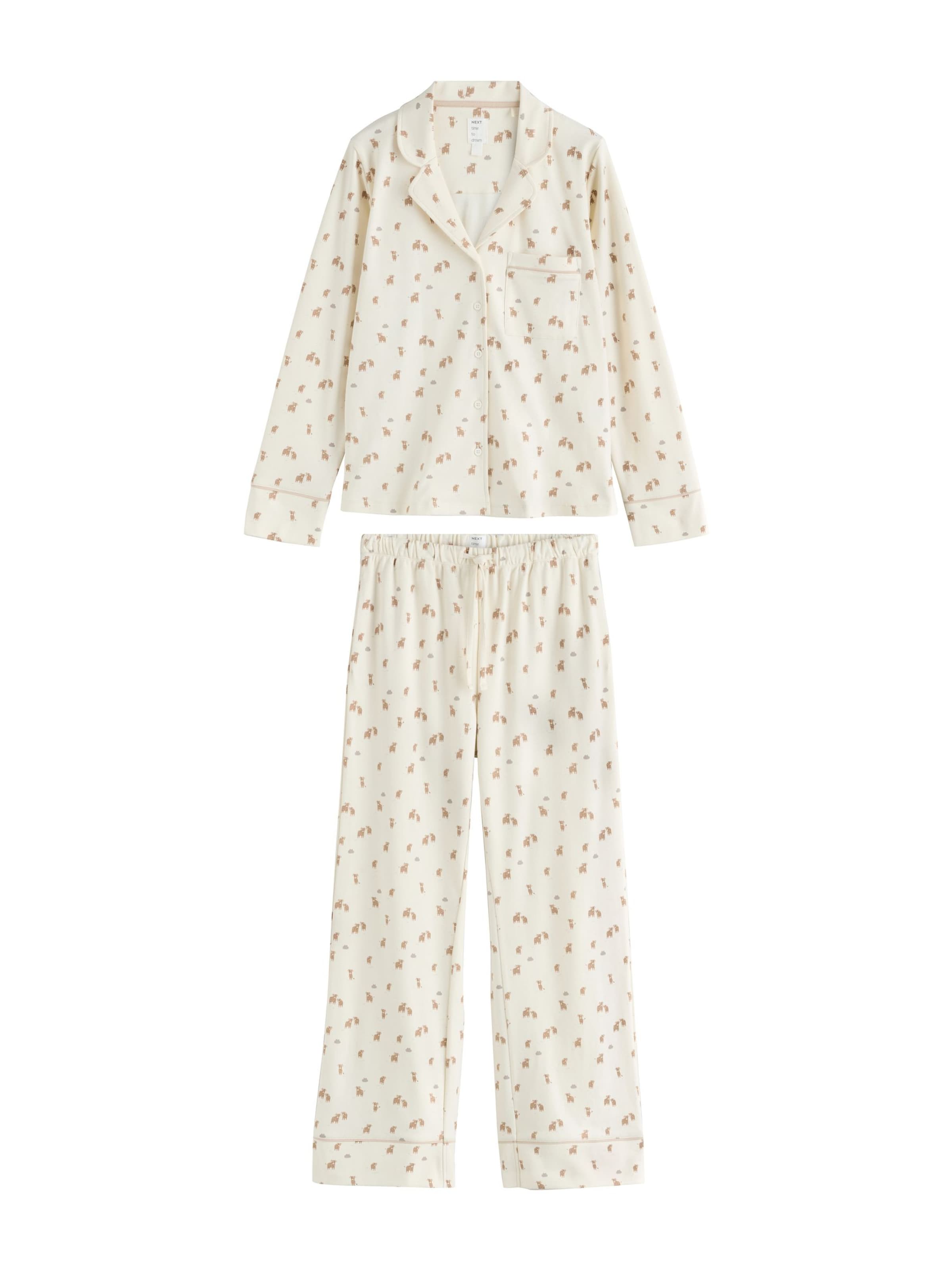 Next - Pijama en beige: frente