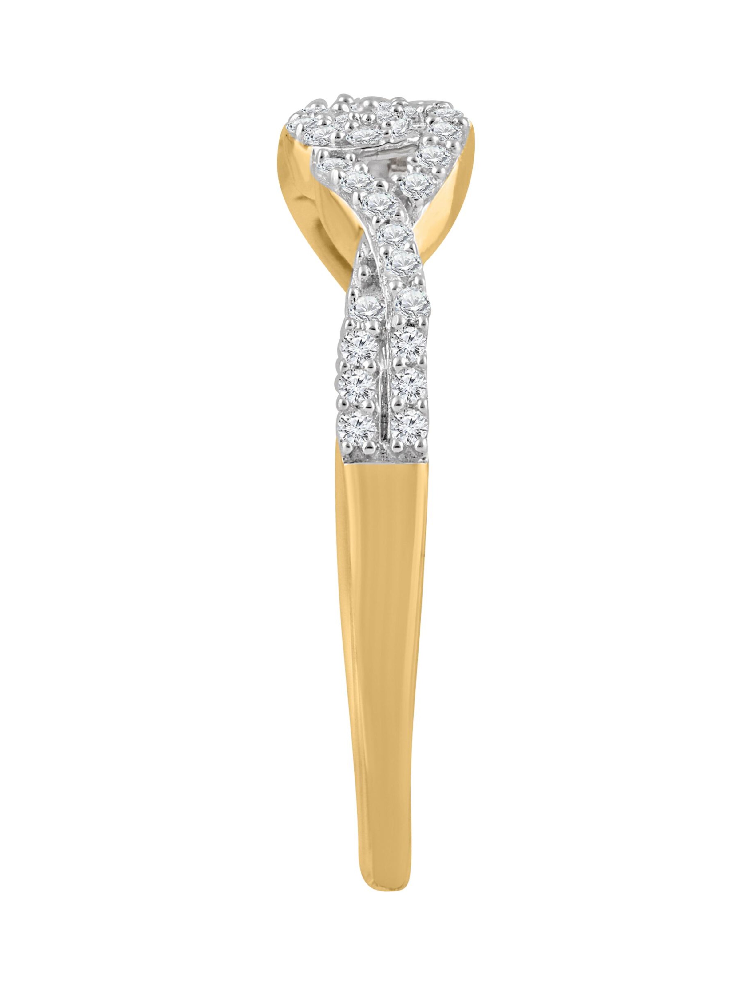 Diamant Exquis Ring‌‌‌‌‌‌ in Gold