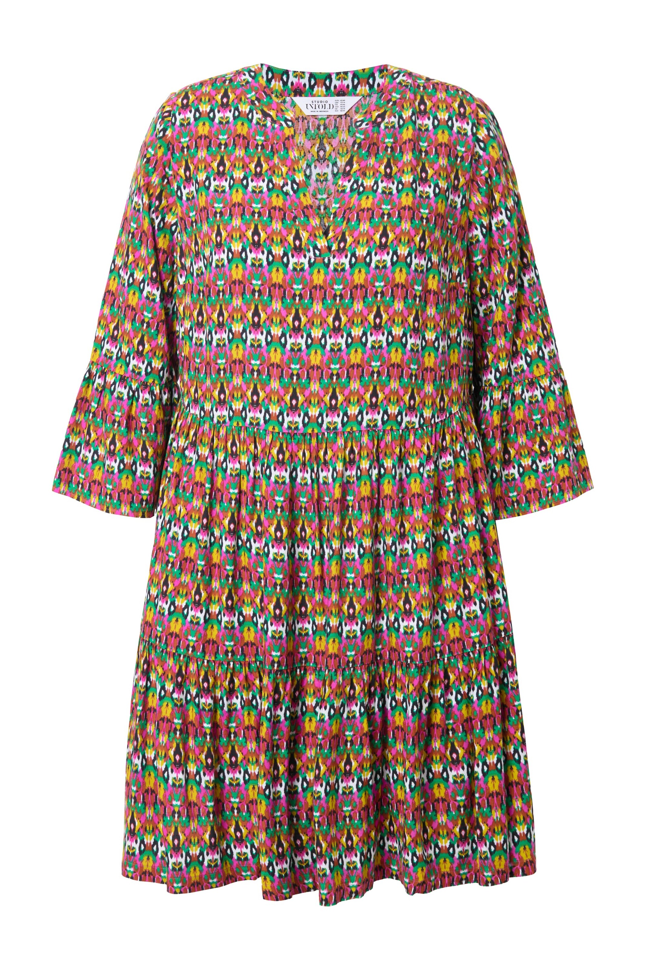 Studio Untold Dress in Mixed colours: front