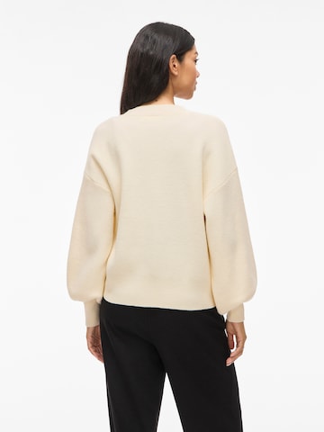 VILA Knit cardigan in Beige