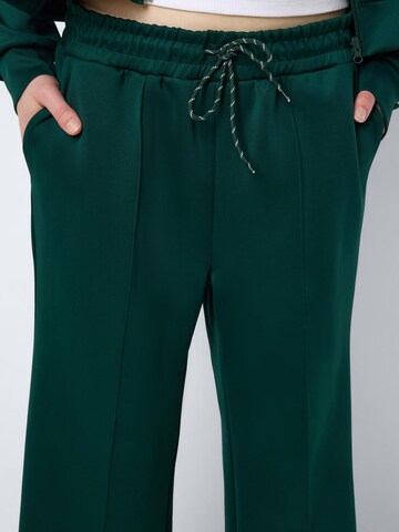 Noisy may Loose fit Trousers 'NMJENNA' in Green