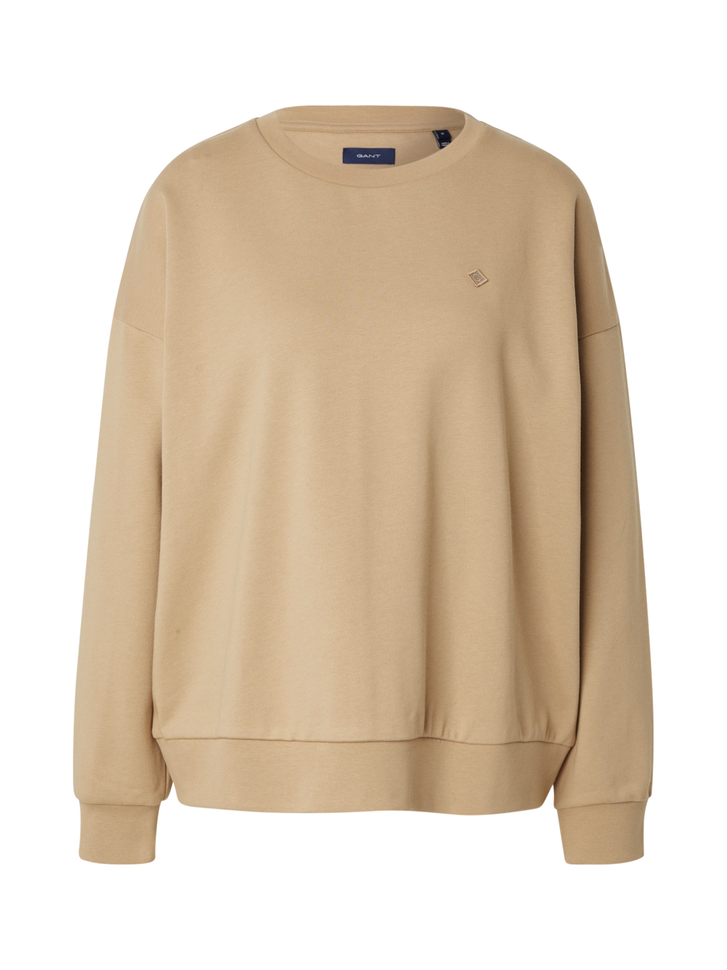 GANT Sweatshirt 'BADGE' in Green: front