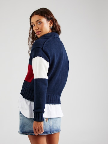Tommy Jeans Svetr – modrá