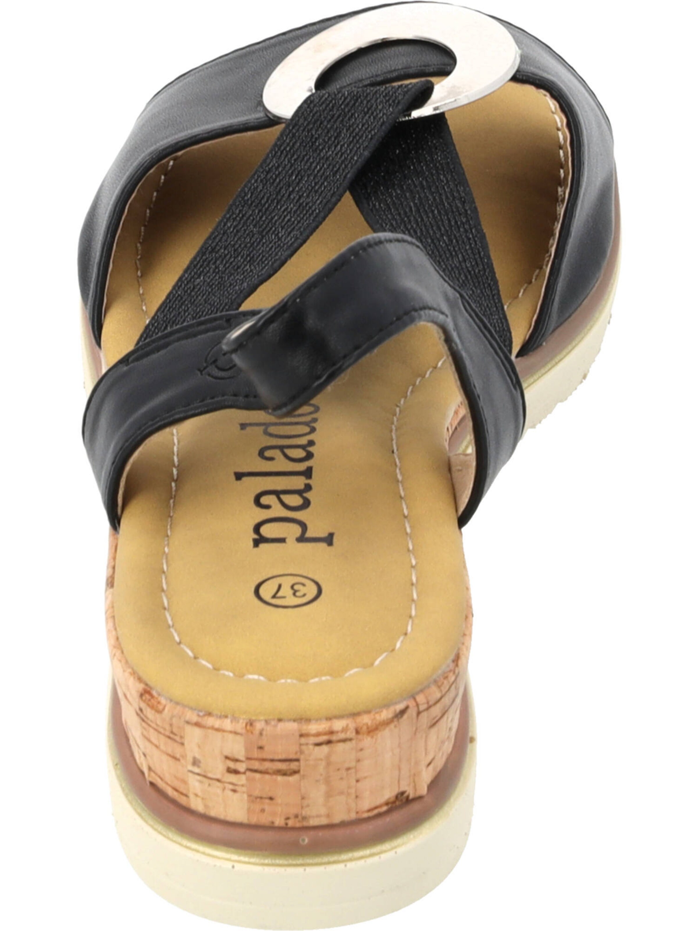 Palado Strap sandal 'Thido' in Black