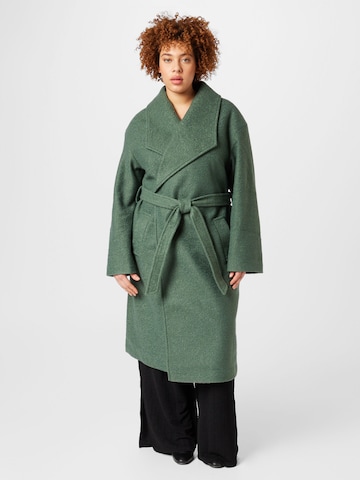 Dorothy Perkins Curve Ανοιξιάτικο και φθινοπωρινό παλτό σε πράσινο: μπροστά