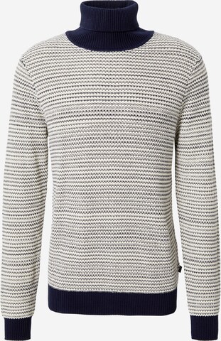 Casual Friday Sweater 'Karl' in Beige: front