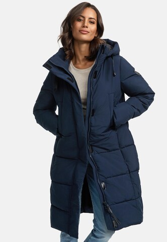 Cappotto invernale di MARIKOO in blu: frontale