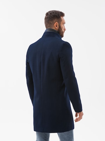 Ombre Between-Seasons Coat 'C501' in Blue