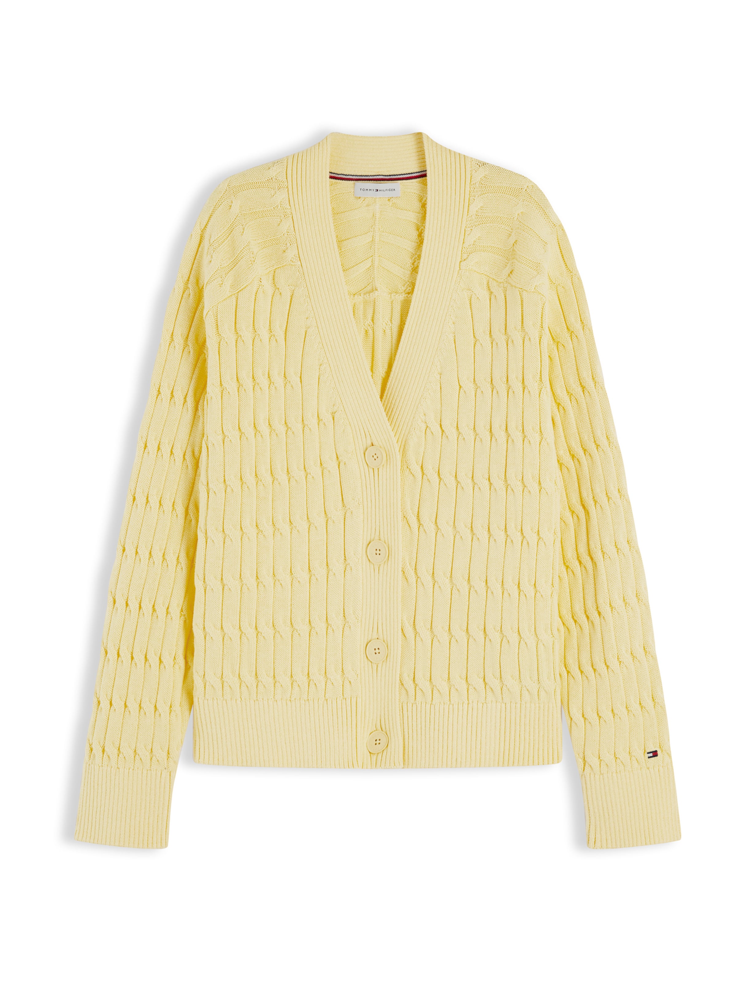 Giacchetta di TOMMY HILFIGER in giallo: frontale