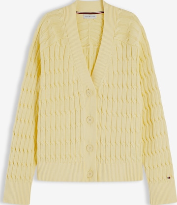 Giacchetta di TOMMY HILFIGER in giallo: frontale