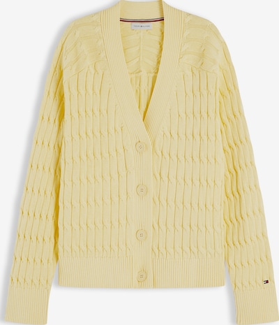 TOMMY HILFIGER Neuletakki koossa XS värissä vaaleankeltainen, Tuotenäkymä