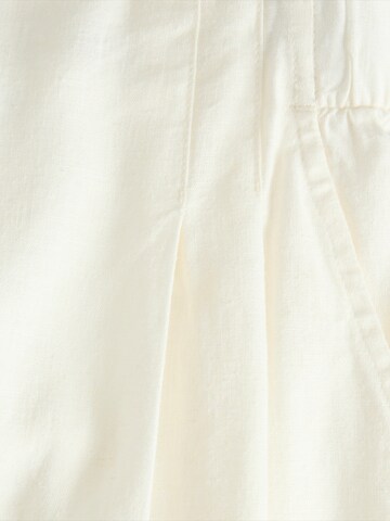 JJXX Wide leg Παντελόνι πλισέ σε λευκό