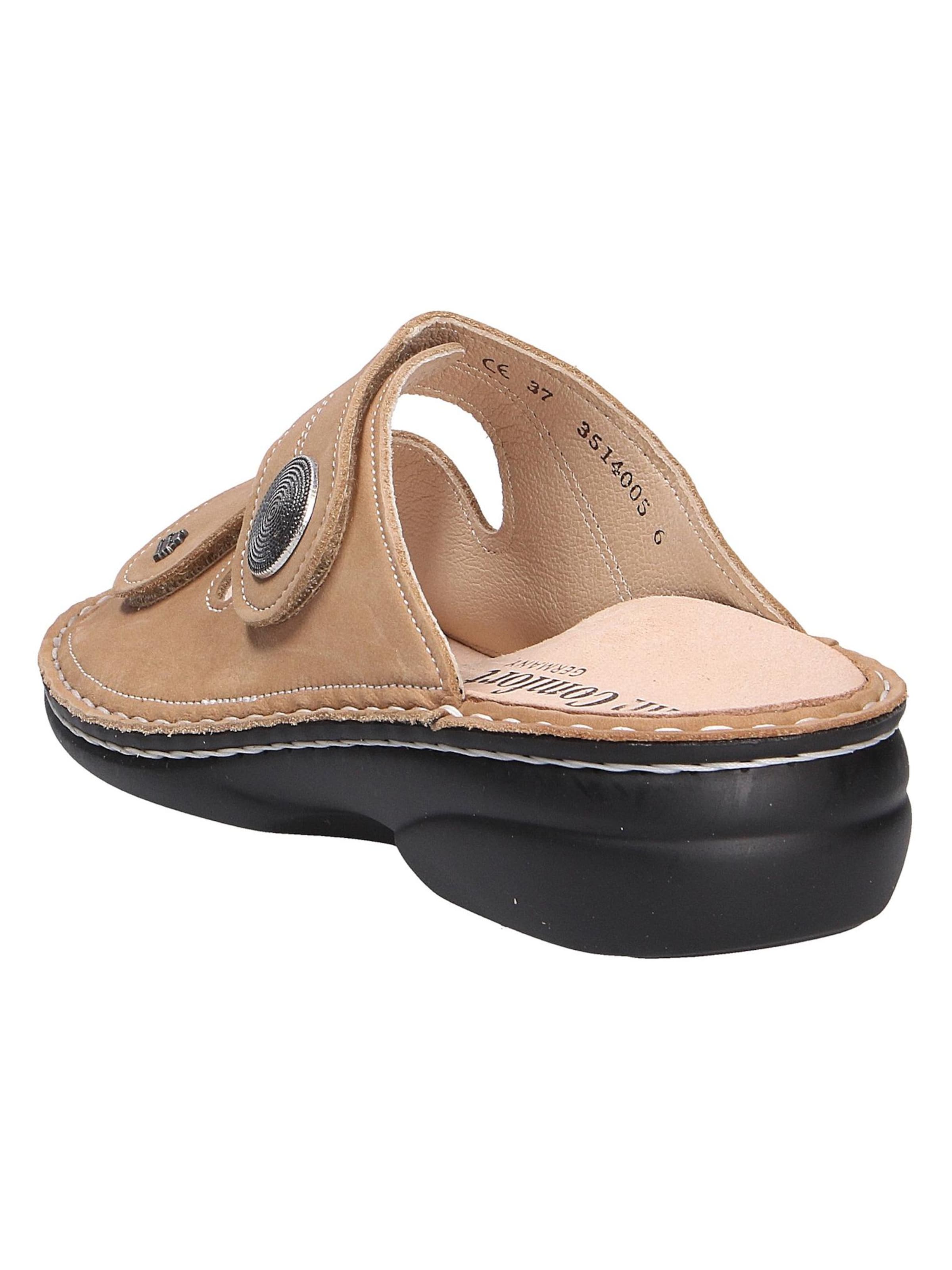 Finn Comfort Mule 'SANSIBAR' in Brown