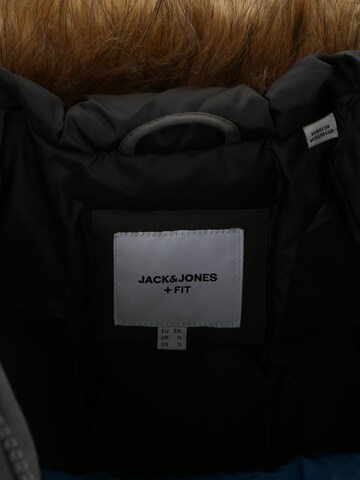 Jack & Jones Plus Winter jacket 'WINNER' in Grey