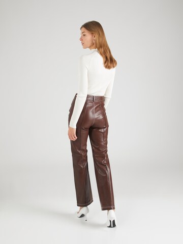 Regular Pantalon 'Layla' Hosbjerg en marron
