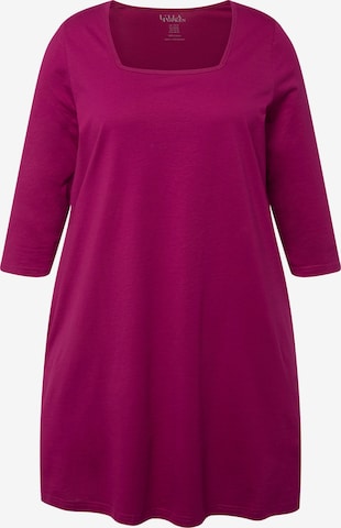 T-shirt Ulla Popken en violet : devant