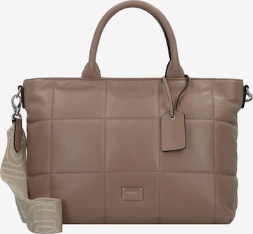 Picard Handtas 'Plaza' in Bruin: voorkant