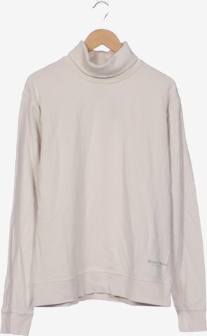 Marc O'Polo Sweatshirt & Zip-Up Hoodie in XL in Beige: front