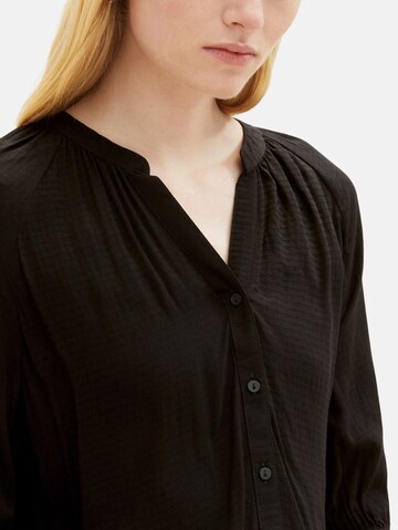 TOM TAILOR DENIM Blouse in Black