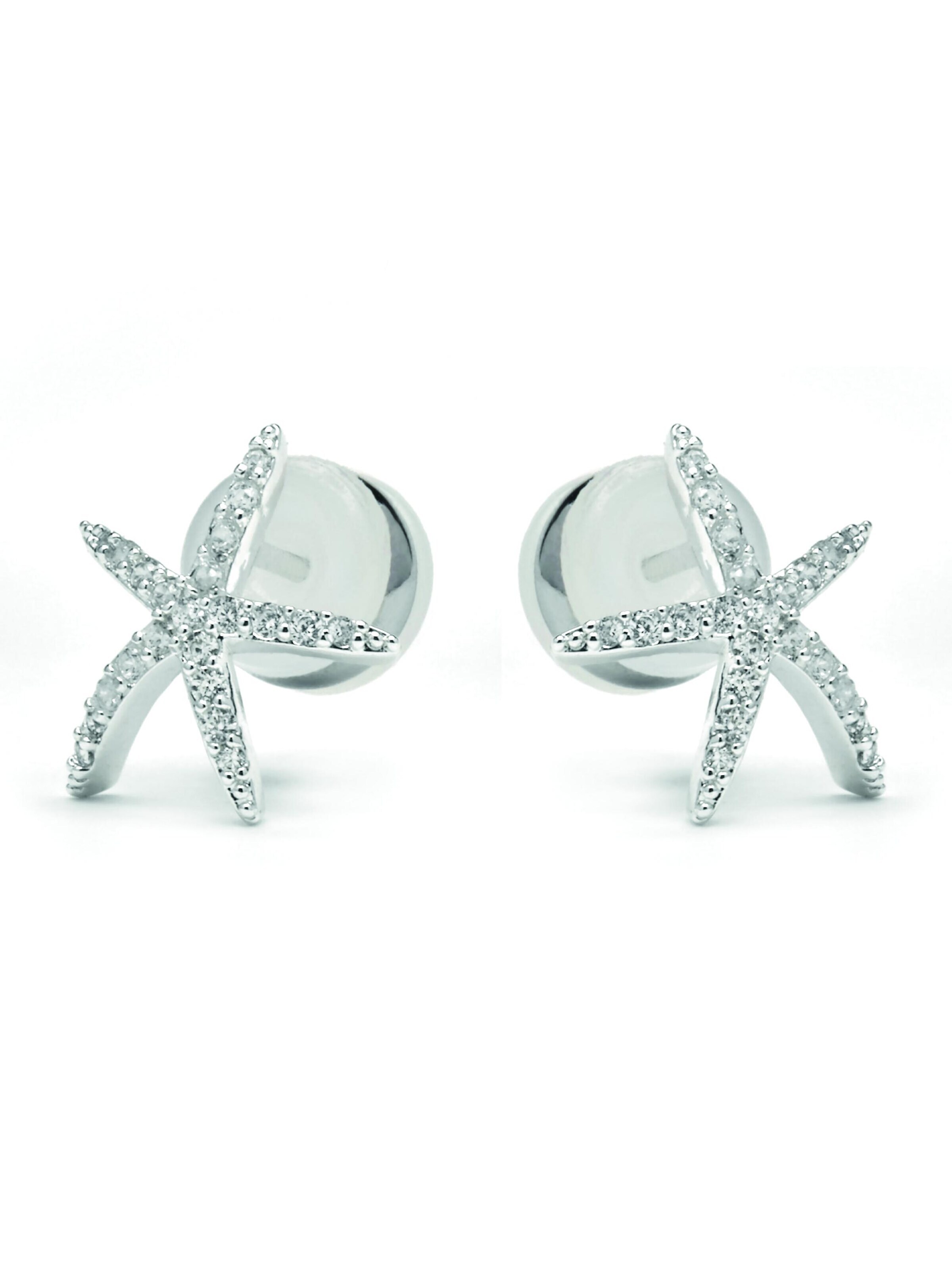 Luxenter Earrings 'Nusde' in Silver
