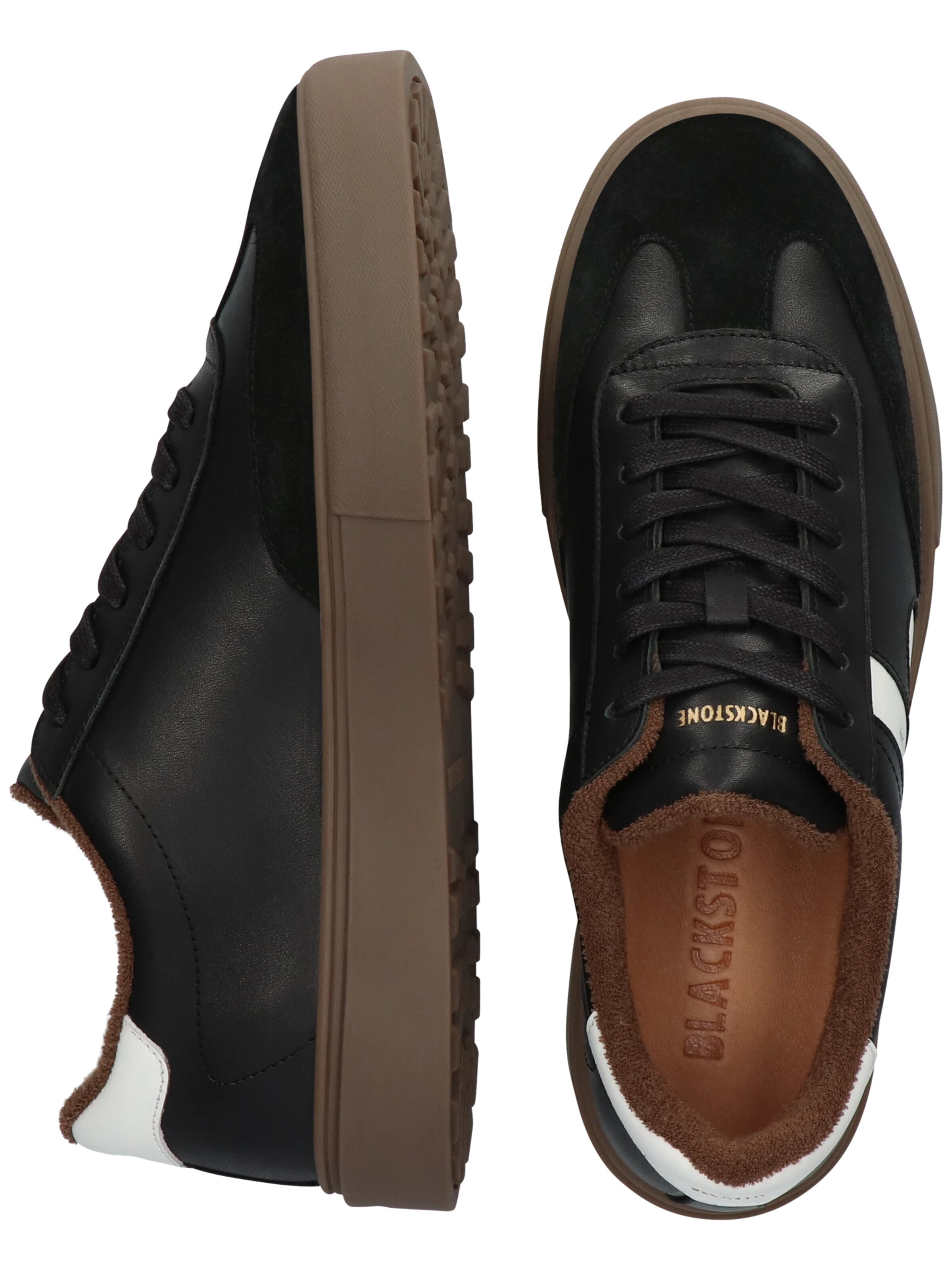 BLACKSTONE Sneakers laag 'Quartz Auden EG554' in Zwart
