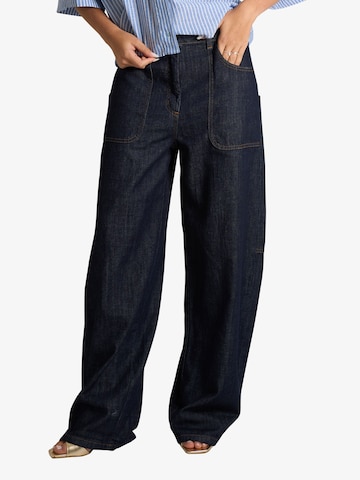 Dixie Loosefit Jeans in Blau: Vorderseite