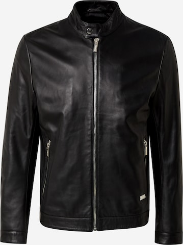 Karl LagerfeldPrijelazna jakna - crna boja: prednji dio