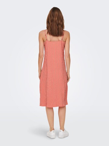 JDY Summer Dress 'Milo' in Orange