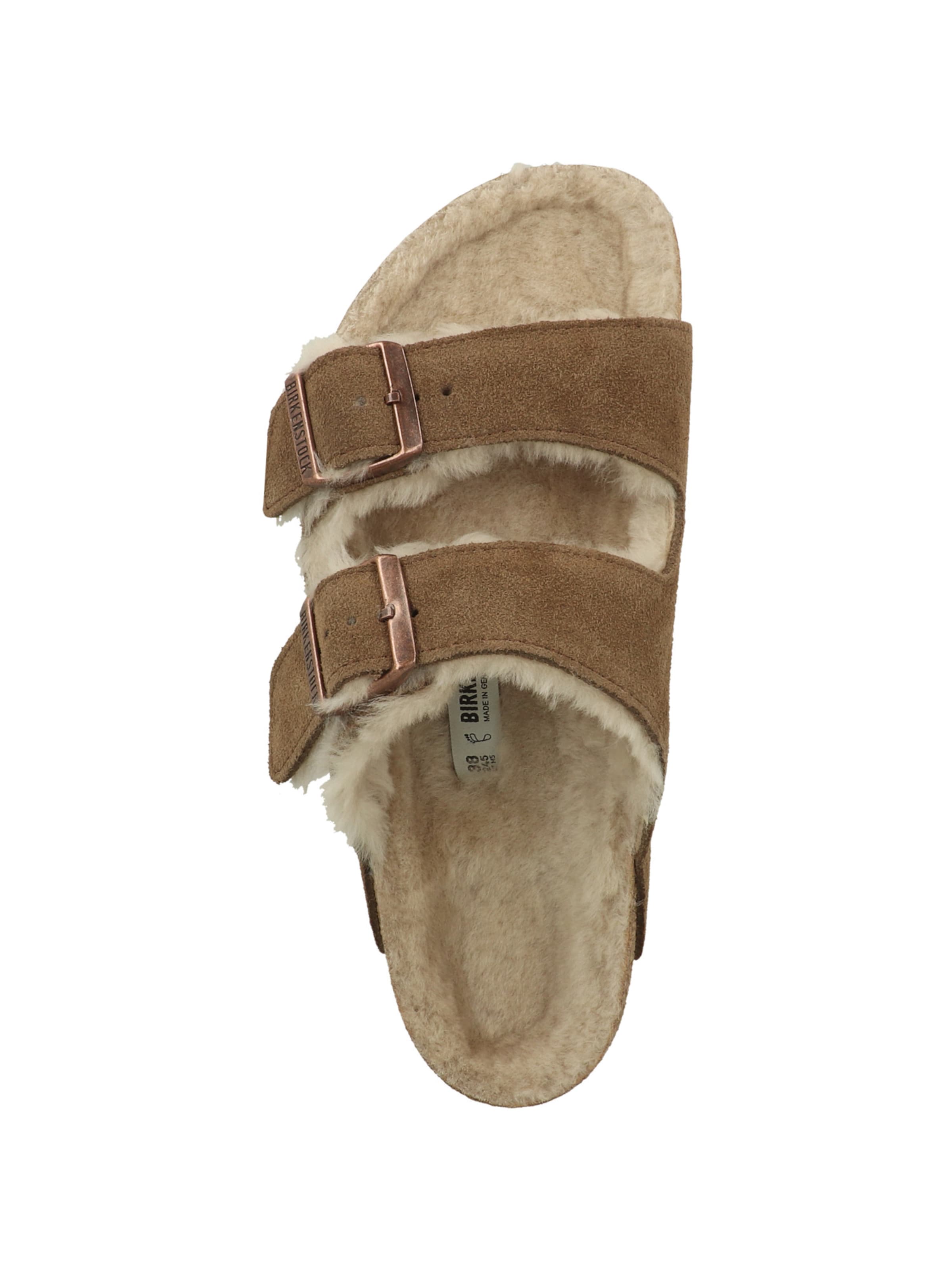 BIRKENSTOCK Muiltjes ' Arizona' in Bruin: bovenkant