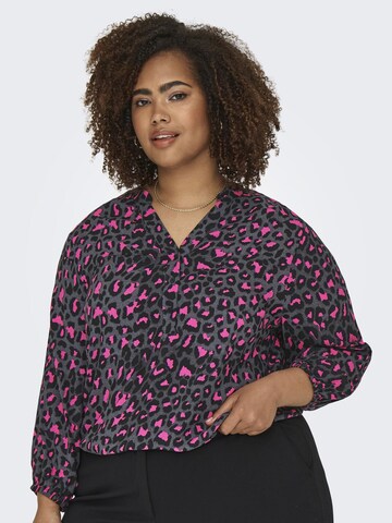 ONLY Carmakoma Blouse in Grey