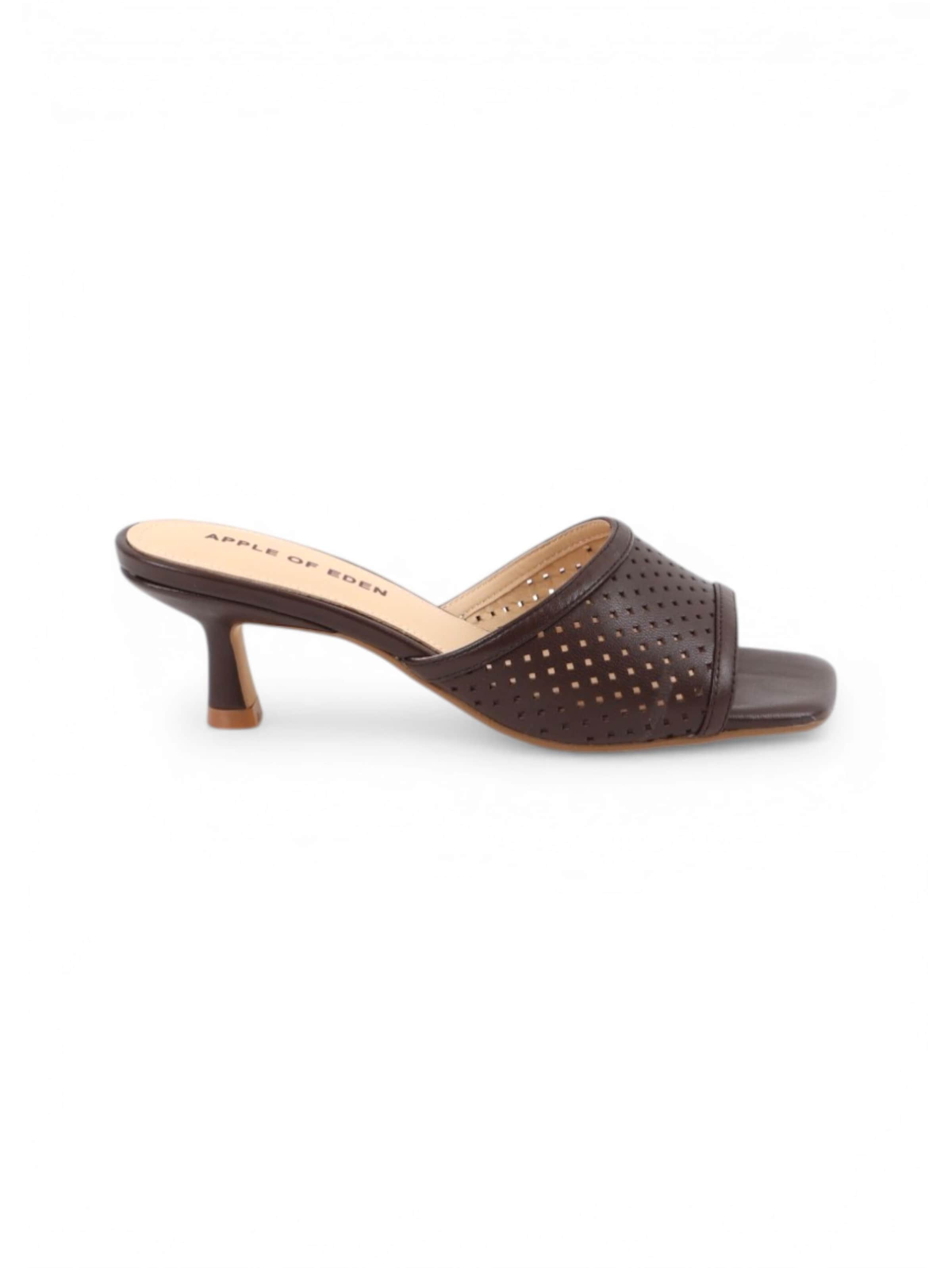 Apple of Eden Mules 'HOLLEY' in Brown: front