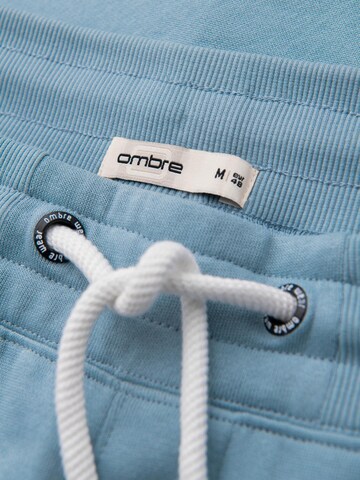 Ombre Tapered Hose in Blau